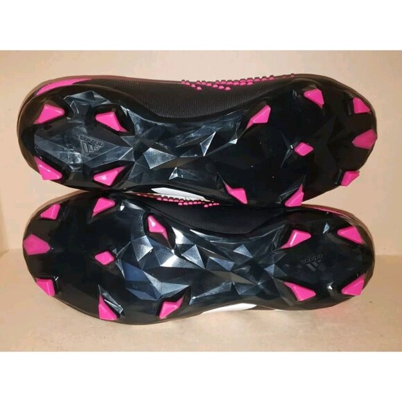 Adidas Predator Accuracy.2 FG Black/Pink Soccer Cleats GW4586 Men’s 8.5 & 9 - Picture 16 of 16
